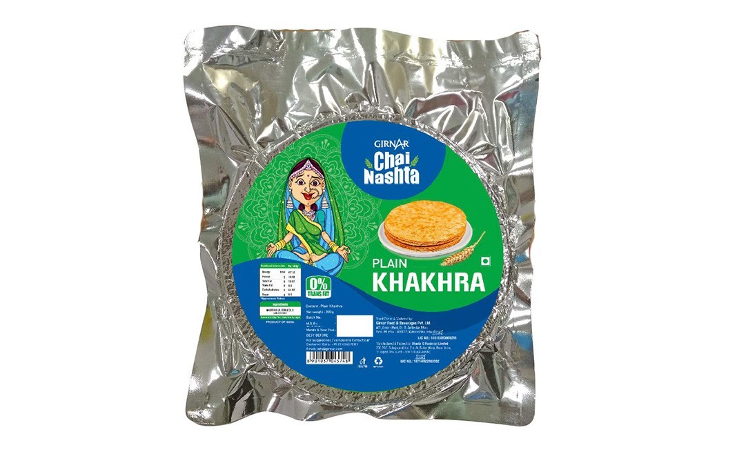 Girnar Plain Khakhra    Pack  200 grams